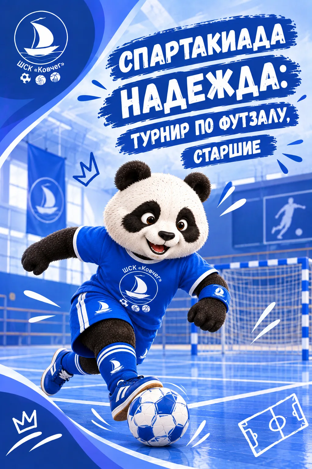 ⚽ Спартакиада «Надежда» по футзалу: наша команда заряжена на максимум! 💥