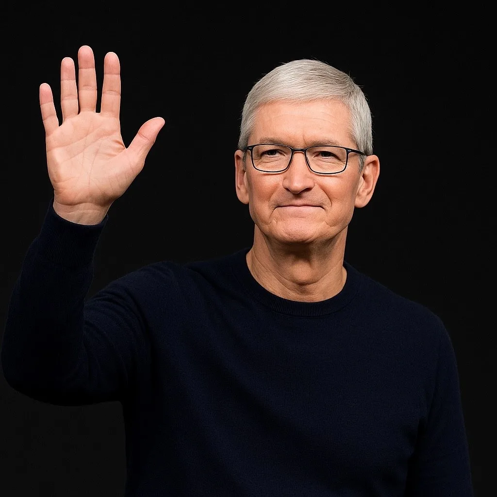Тим Кук покидает должность CEO Apple, пишут СМИ. Его место с 1 сентября займёт Джон Тер...