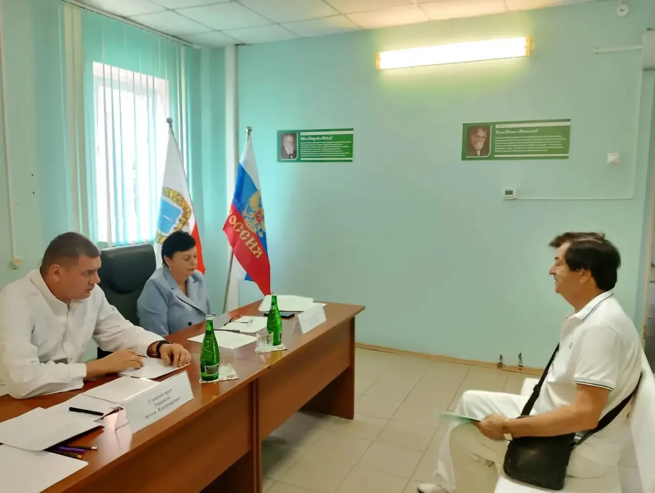 Сегодня, в рамках личного приема первого заместителя министра здравоохранения Саратовск...
