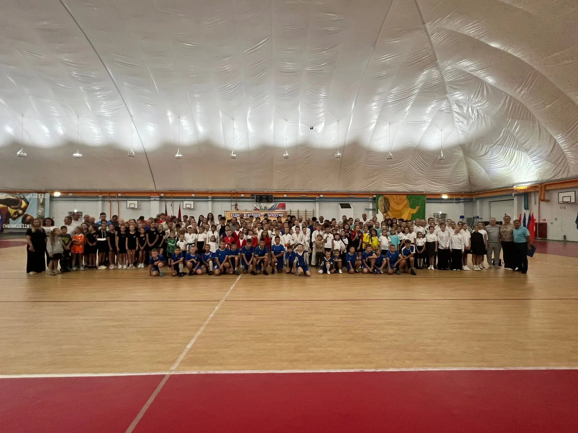 Старт дан! В спортивной школе прошла торжественная линейка, посвященная началу нового у...