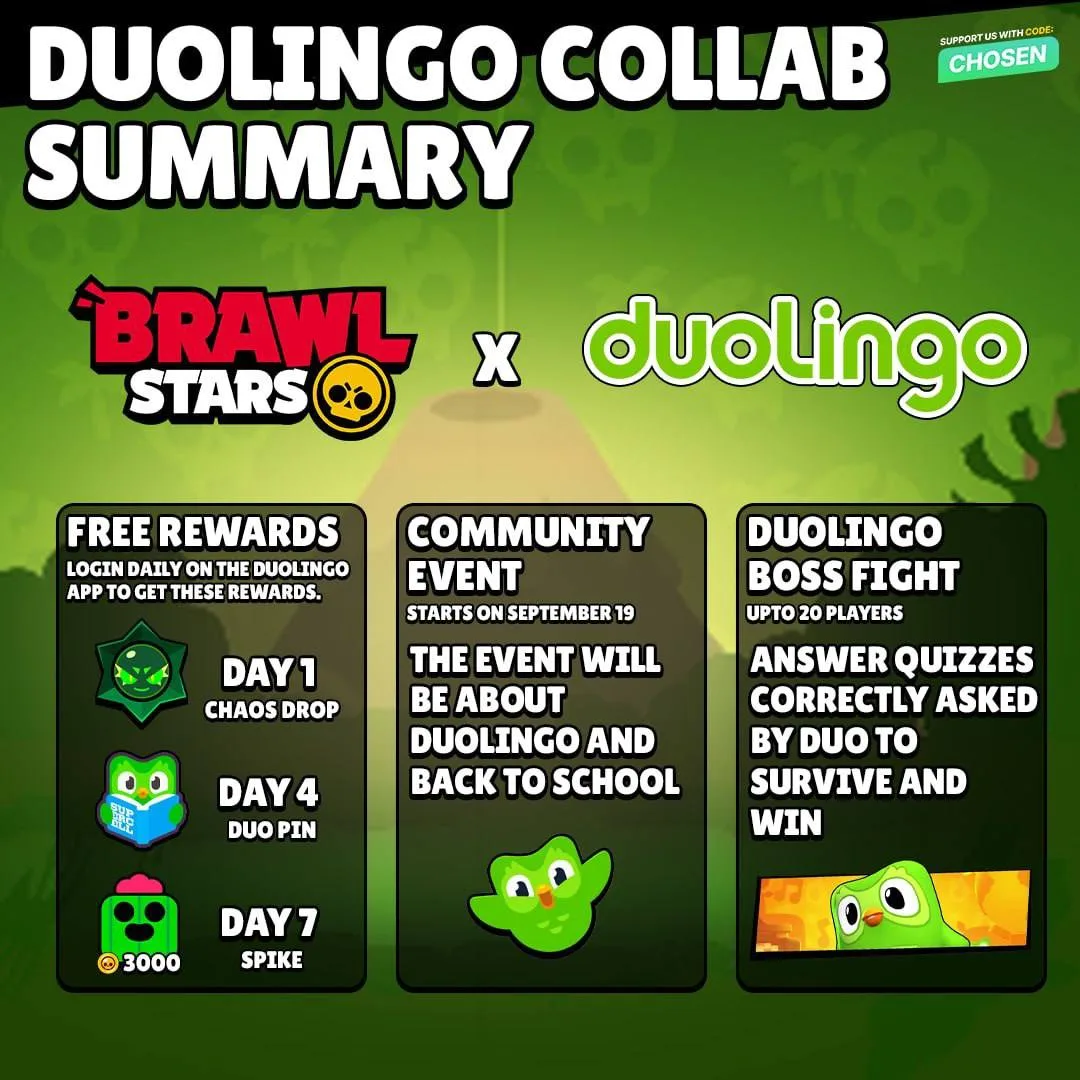 📎Коллаборация с Duolingo