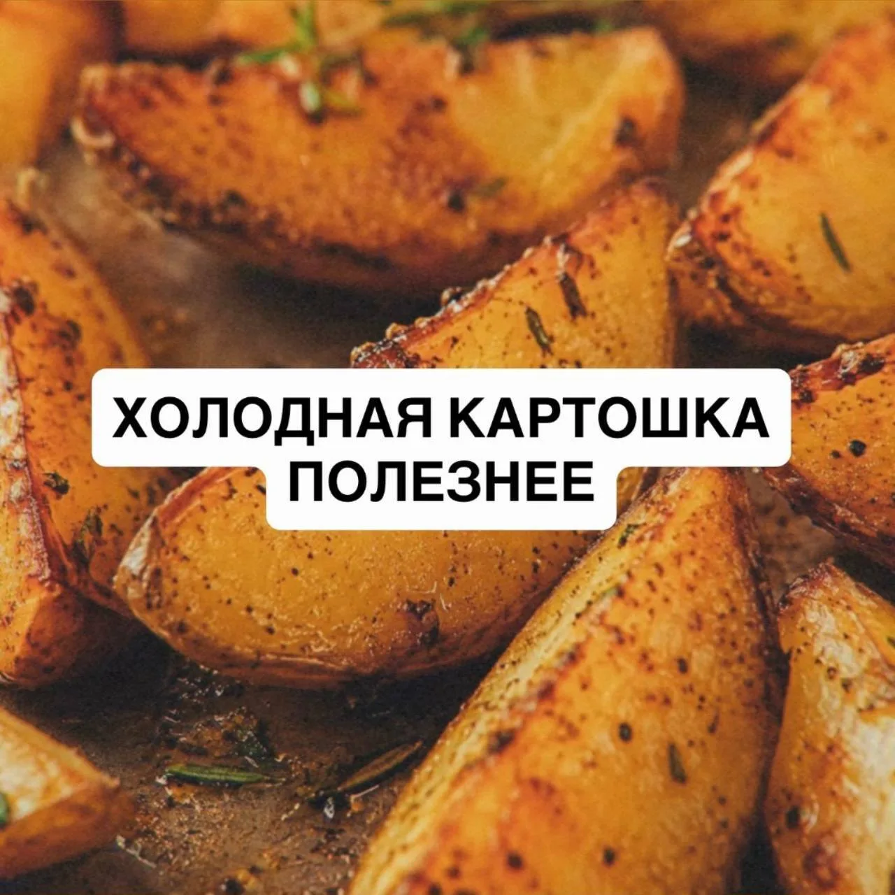 Остывшая вареная/запеченная картошка полезнее горячей?