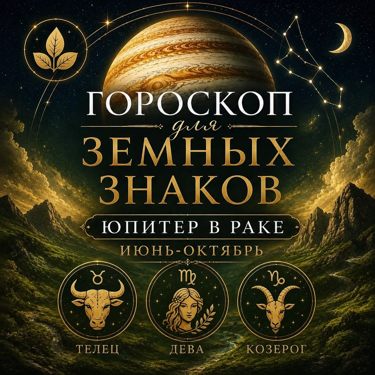 ♋️ 2.06–31.10. ТРАНЗИТ ЮПИТЕРА В РАКЕ — 5 МЕСЯЦЕВ ЭКЗАЛЬТАЦИИ