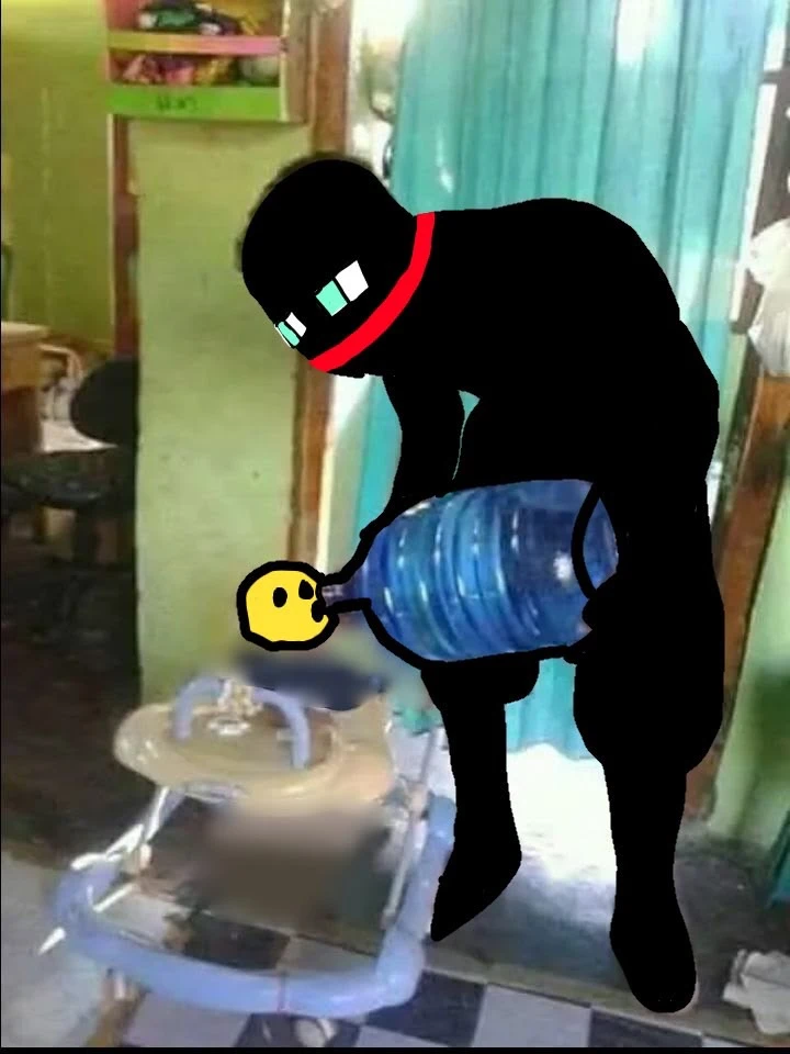 Куда столько воды, круглый желтый шарик?