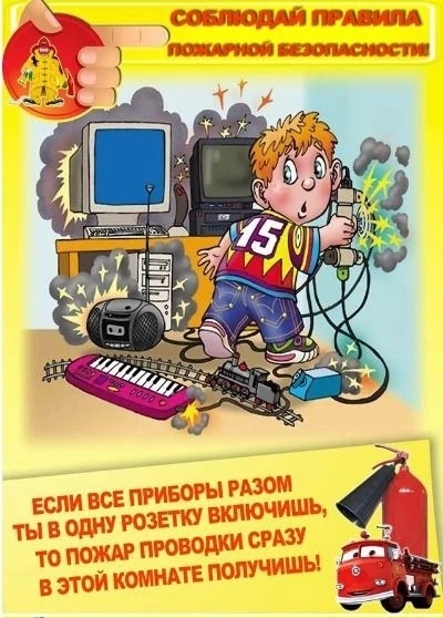 Следование правилам пожарной безопасности – залог благополучия. Статистика показывает, ...