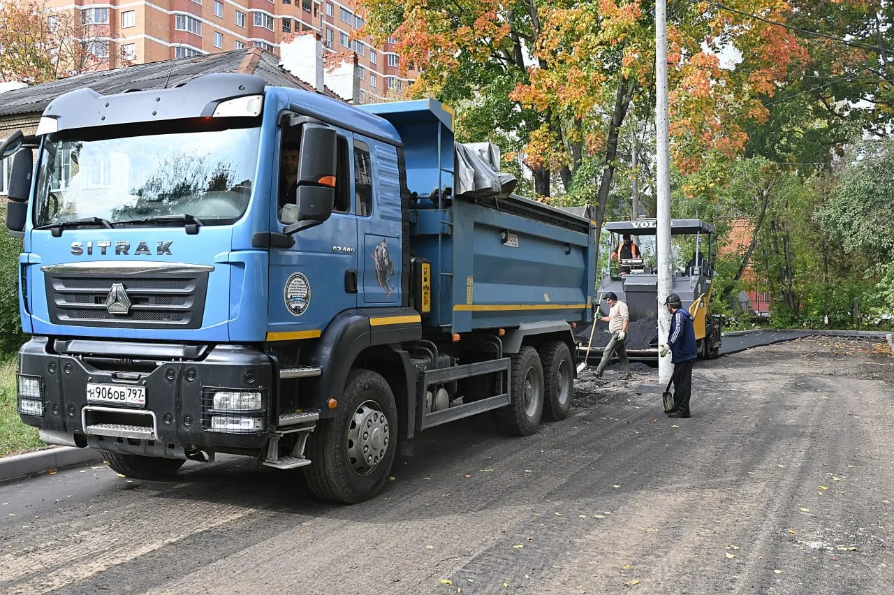 В Подольске подходит к завершению благоустроительный сезон.