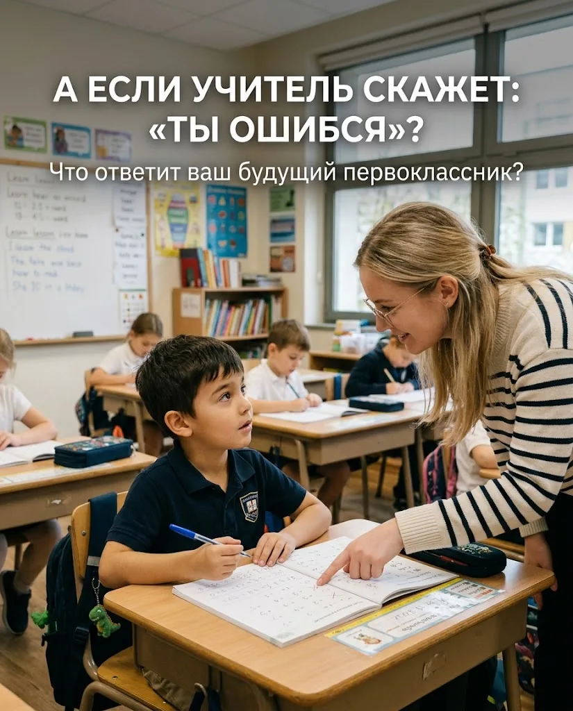 ОДИН ВОПРОС БУДУЩЕМУ ПЕРВОКЛАССНИКУ