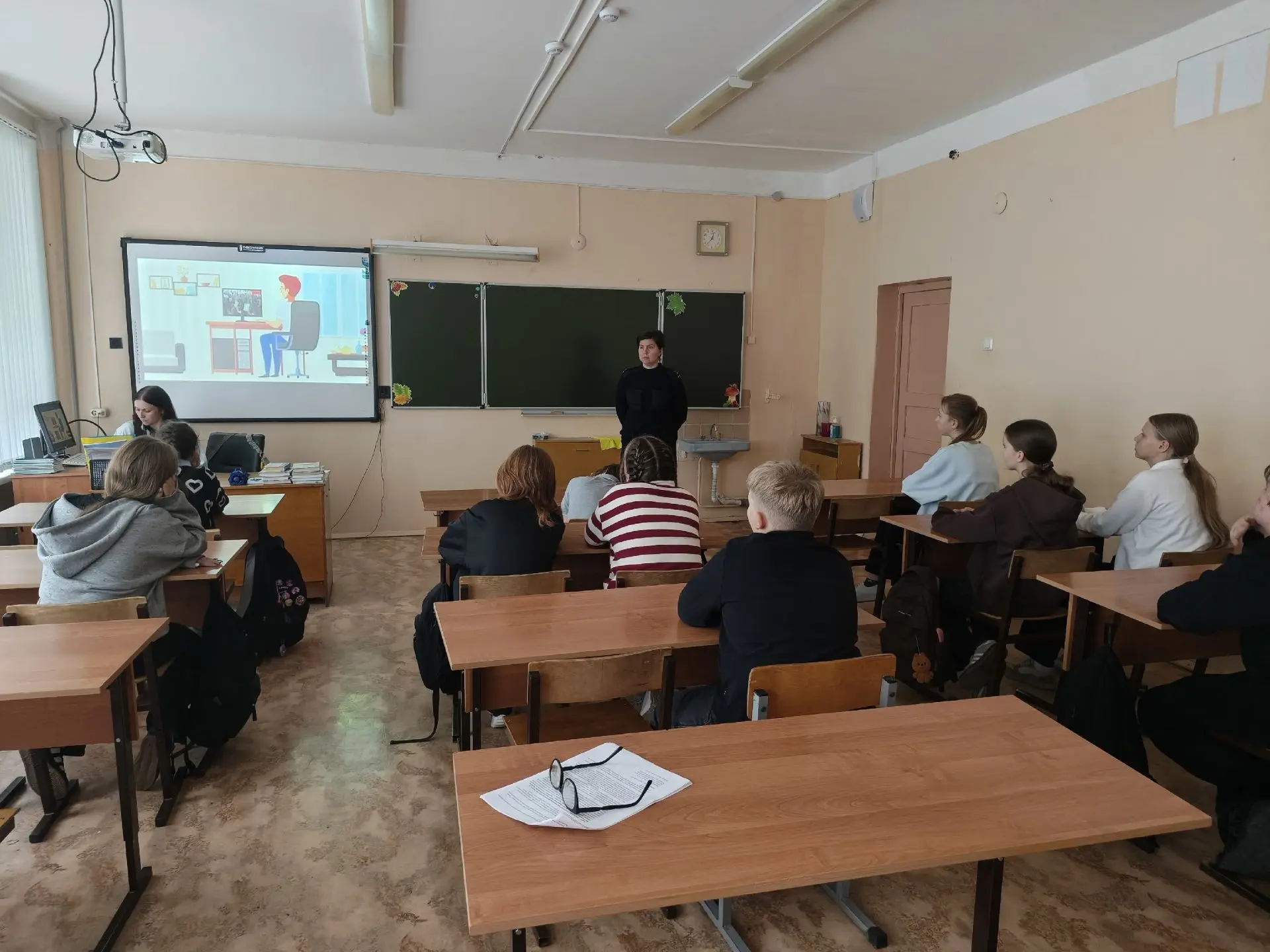 В Палехской средней школе состоялось профилактическое мероприятие, направленное на форм...