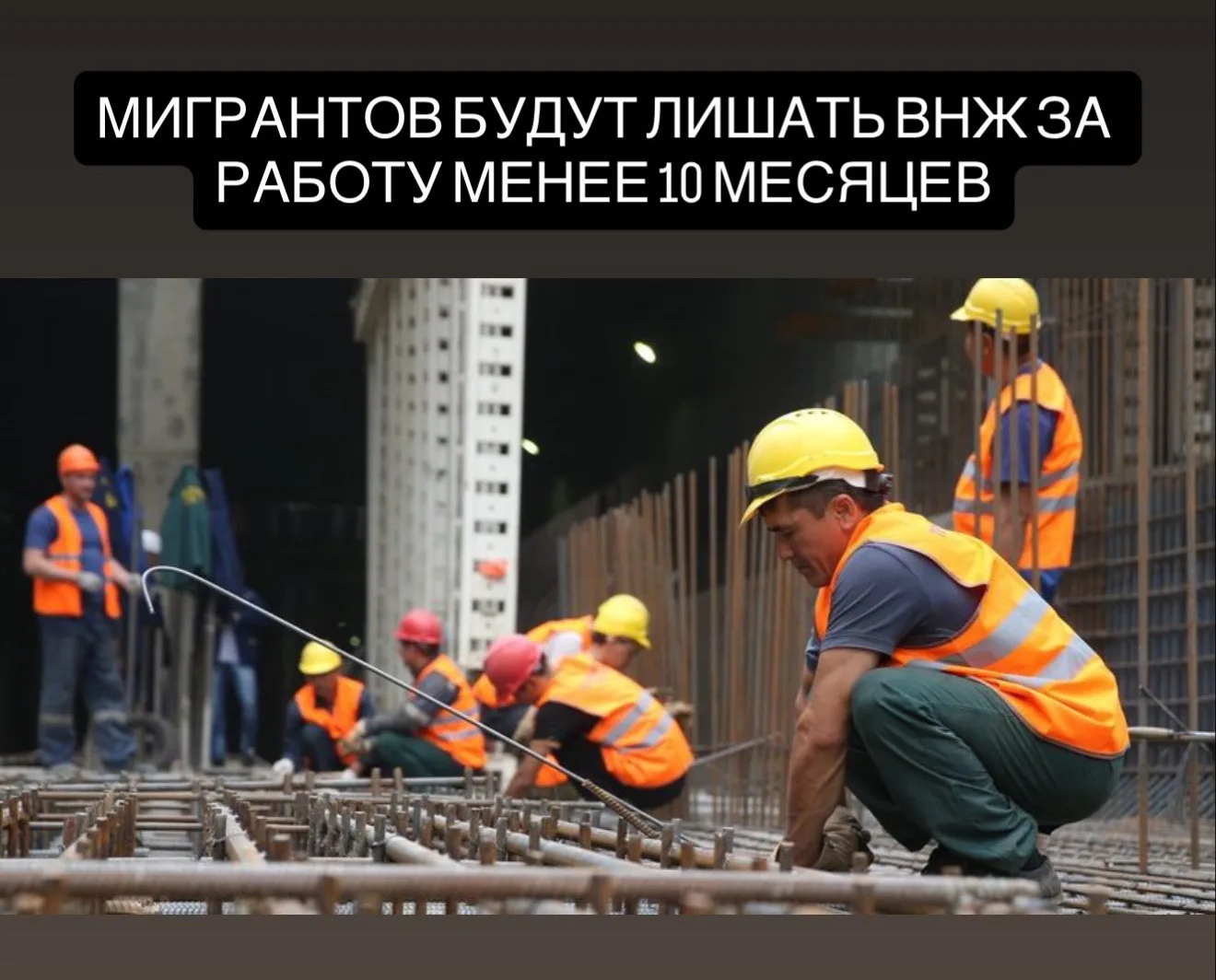 В России могут начать аннулировать ВНЖ за работу менее 10 месяцев в году  Госдума рассматривает зако