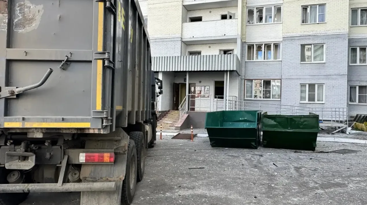 Региональный оператор «Зеленая роща» установил бункеры для ликвидации последствий падения БПЛА в Сев