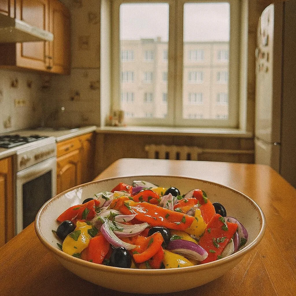 🍢 Готовим ПОТРЯСАЮЩЕЕ блюдо к шашлыку! ⠀ 🔥 Этот салат — настоящая находка для пикника или летнего уж