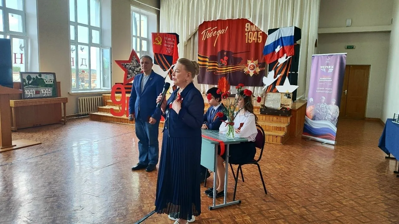 5 мая в Деденевской школе открыли Парту Героя, посвященную Григорию Ивановичу Пузакову (1918-1986 гг