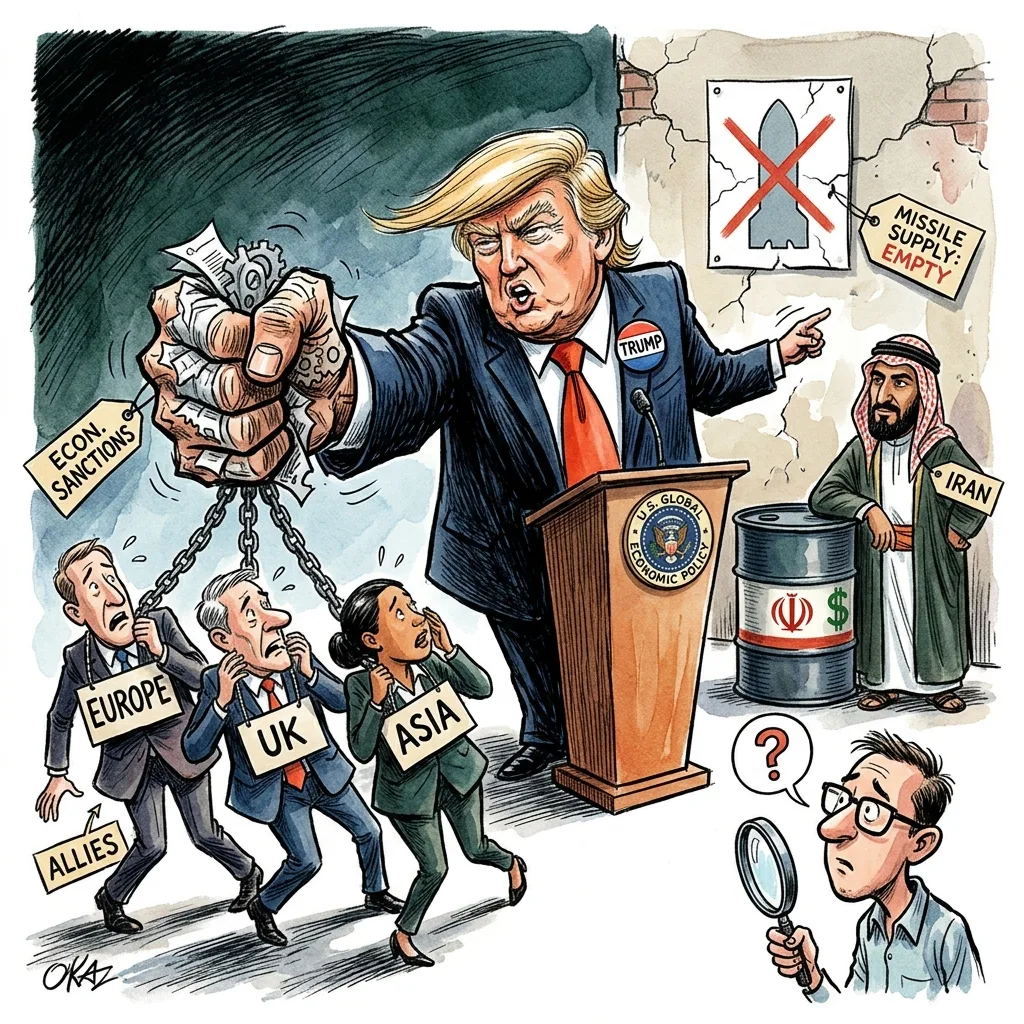 👁️‍🗨️ У Трампа новая идея: если бомбить Иран не работает, нужно начать экономическую ...