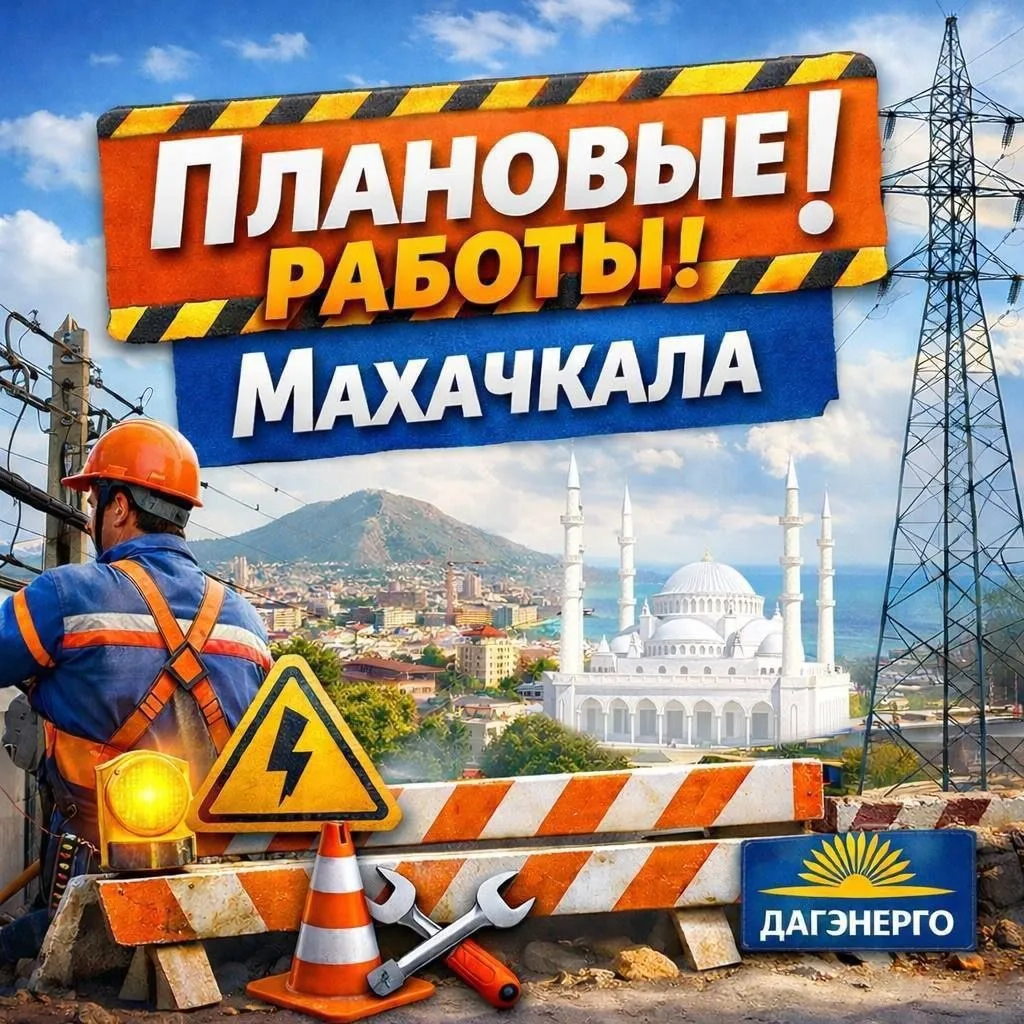 Дагэнерго сообщает , сегодня 30 сентября 2026 года с 9:00 до 20:00. запланированы работ...