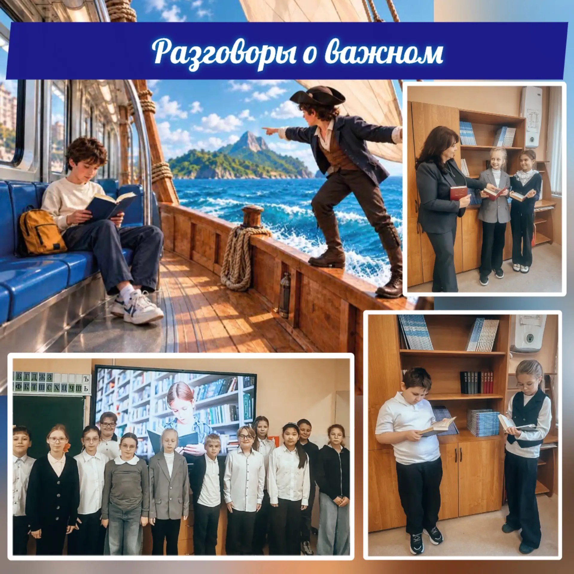 Разговоры о книге и чтении 📚