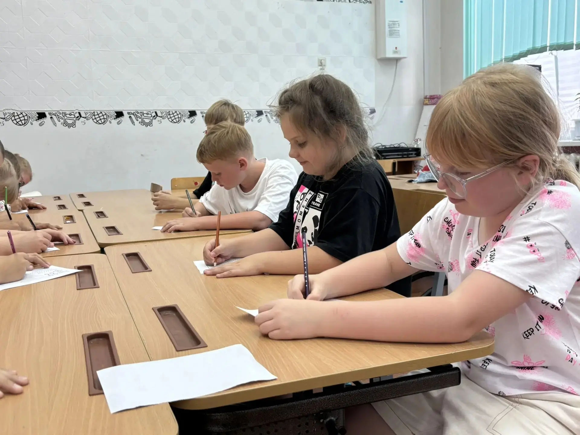 Сегодня в 1 отряде лагеря с дневным пребыванием "Солнечный" прошло не просто занятие, а настоящее во
