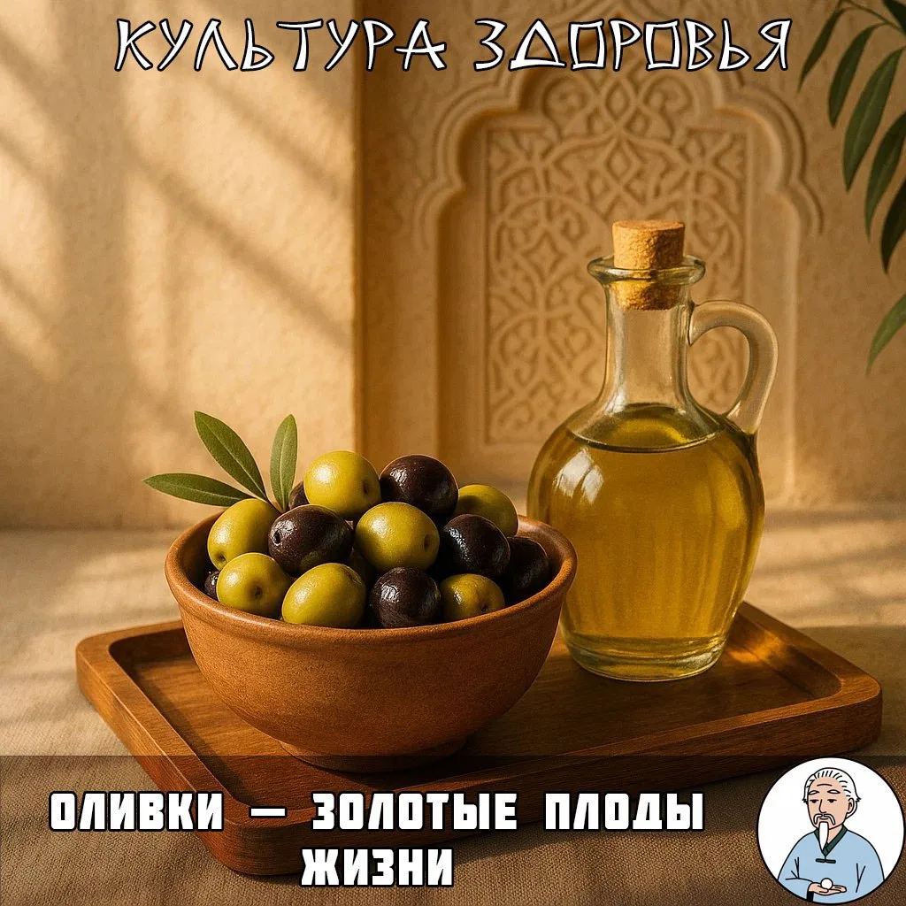 Оливки — источник молодости и здоровья   На Востоке оливки называют «золотыми плодами жизни». Они со