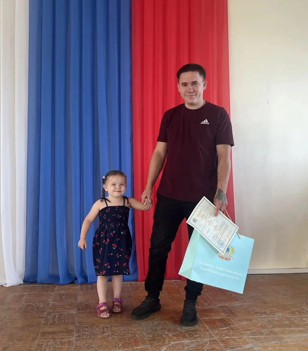 👨‍👩‍👧Семья Ильи и Ольги Малкиных из поселка Горчуха Макарьевского муниципального округа стала мно