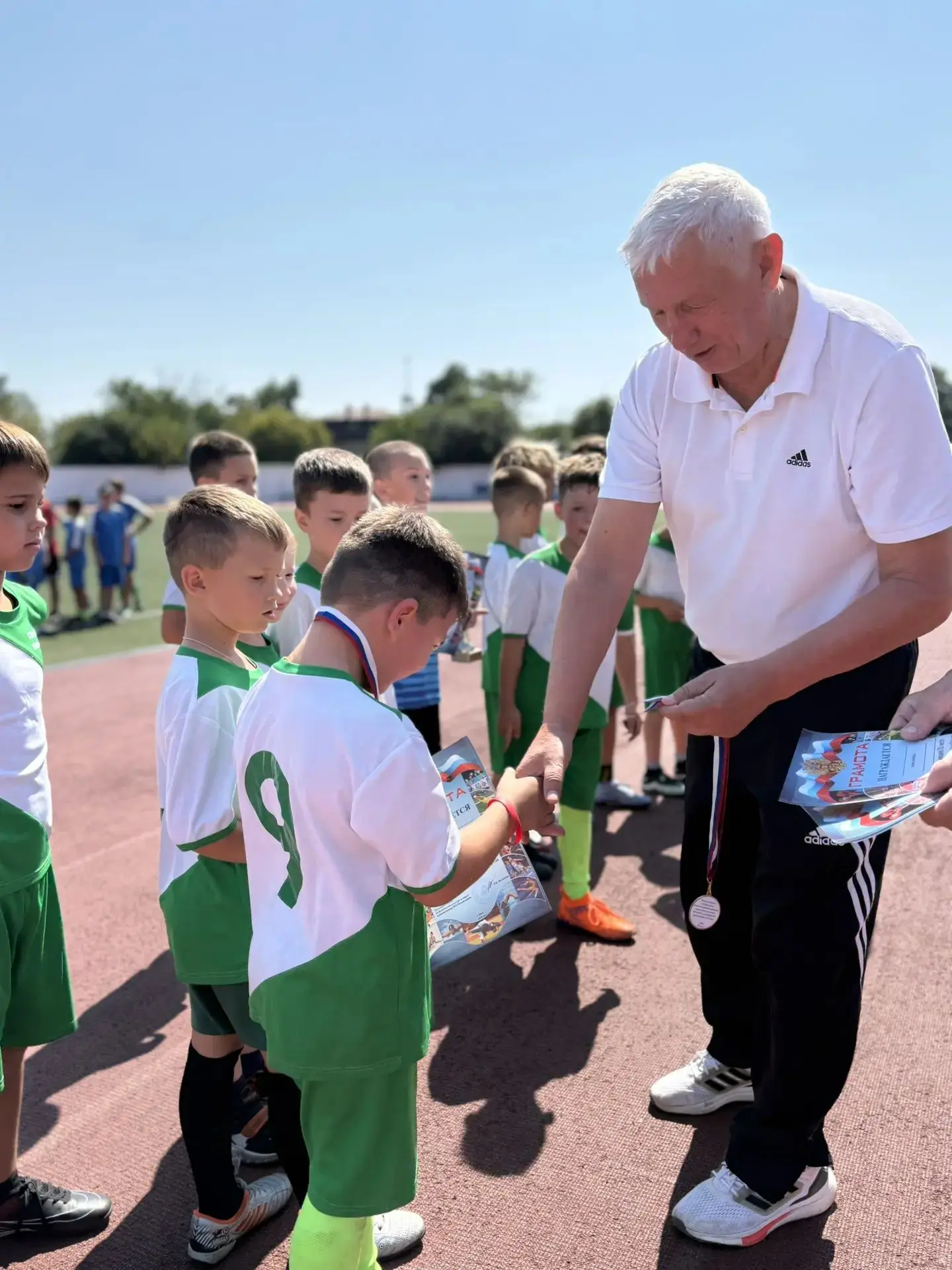 ⚽ 15 августа 2026 года на стадионе в городе Ейске прошли игры турнира по футболу на Куб...