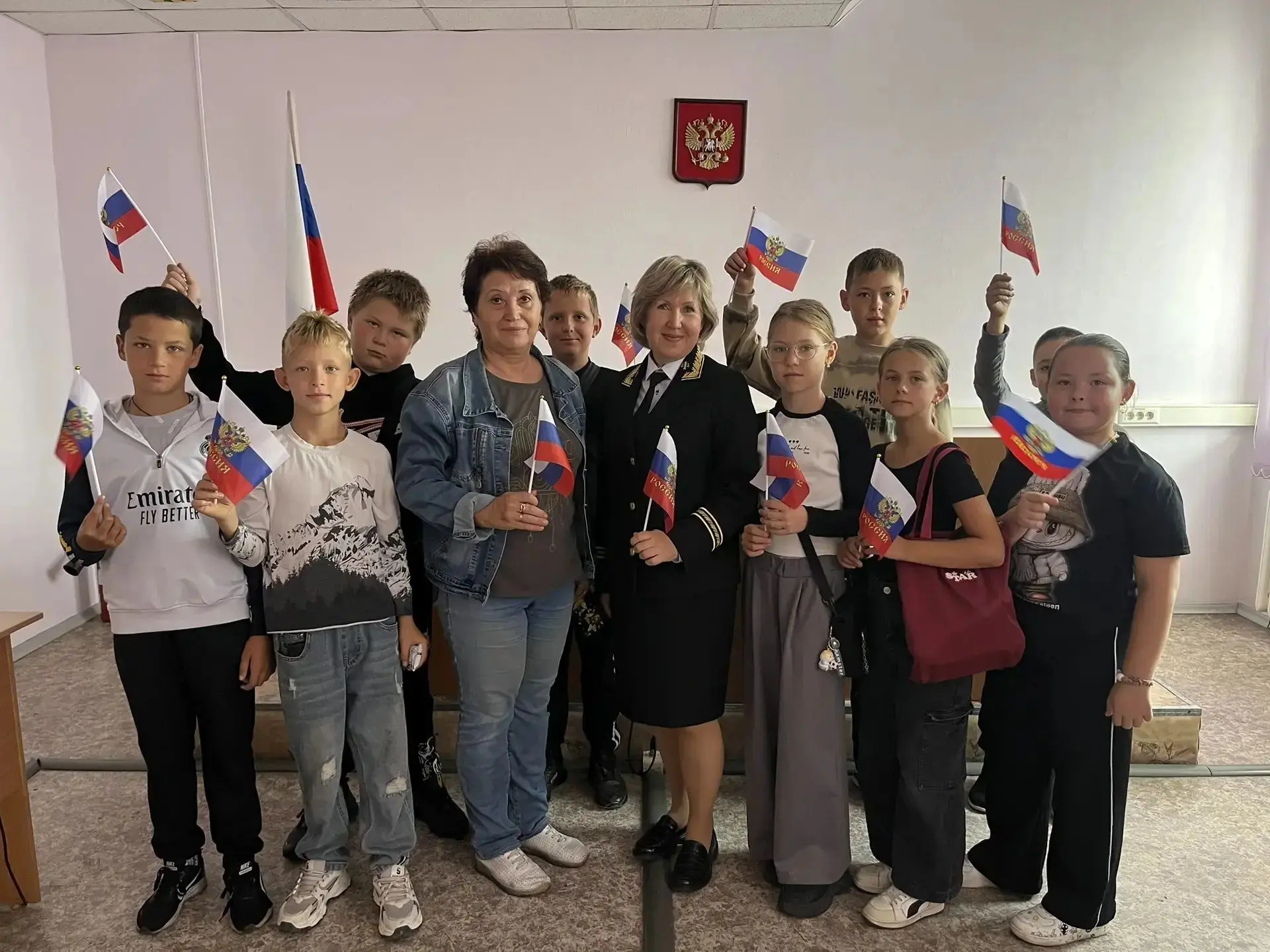 🇷🇺Урок патриотизма в стенах  суда