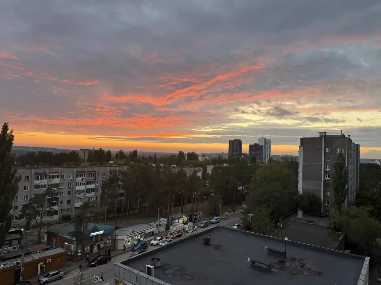 Закат 🧡