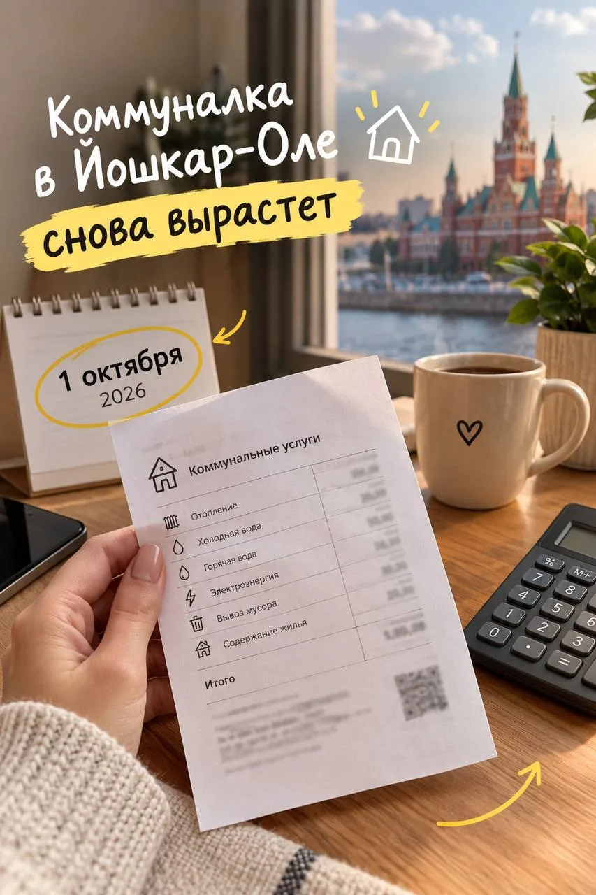 😳 Коммуналка с октября станет дороже. Что изменится для жителей Йошкар-Олы?