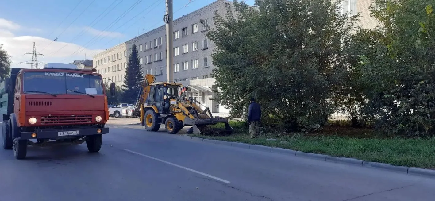 В Барнауле стартовал месячник осенней санитарной, противопожарной очистки и благоустрой...