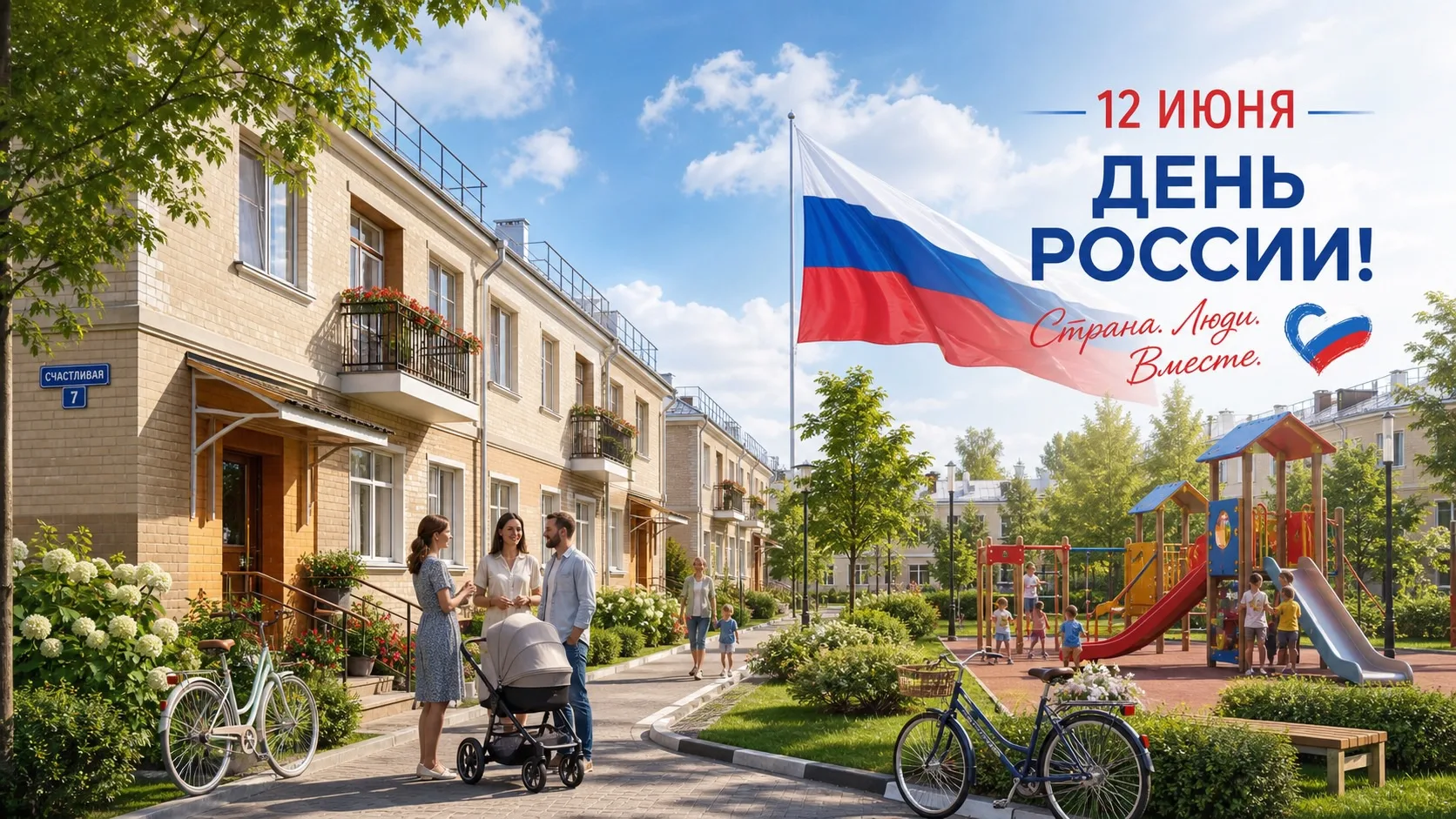 Поздравляем вас с Днём России!

Этот праздник объединяет нас вокруг общих ценностей — уважения к ист
