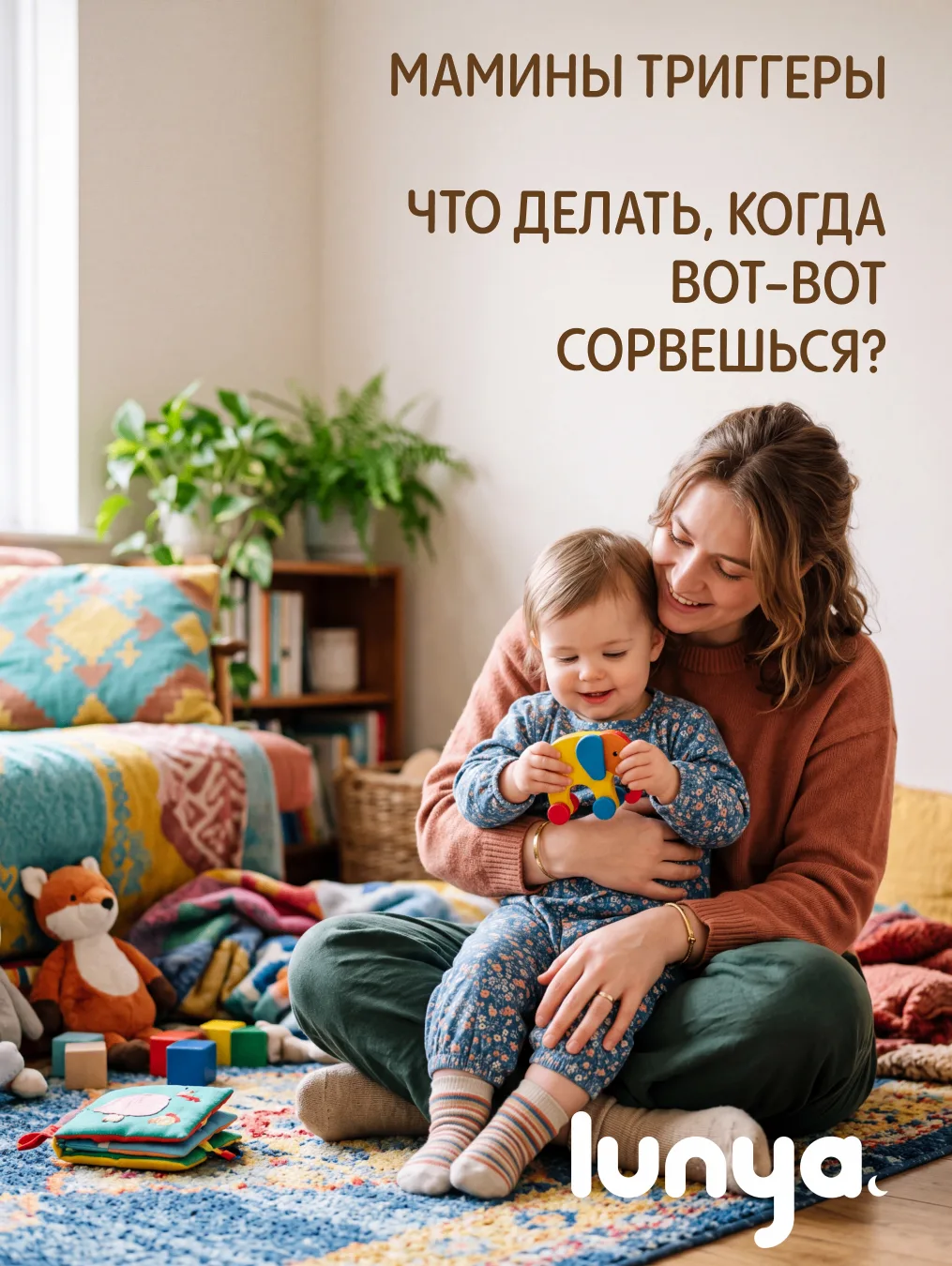 Когда вы ловите себя на мысли «я сейчас взорвусь», это не делает вас плохой мамой. Это ...