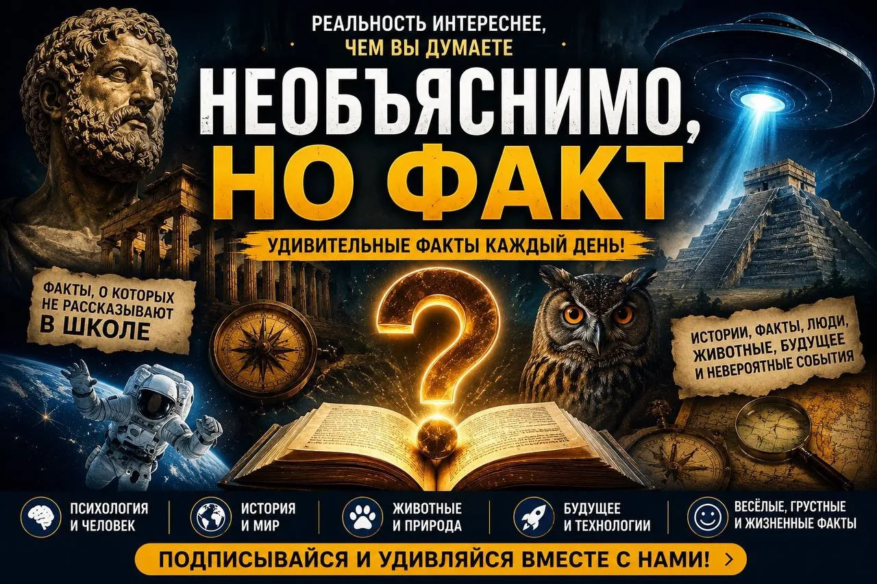 😳Такого в школе не рассказывали…