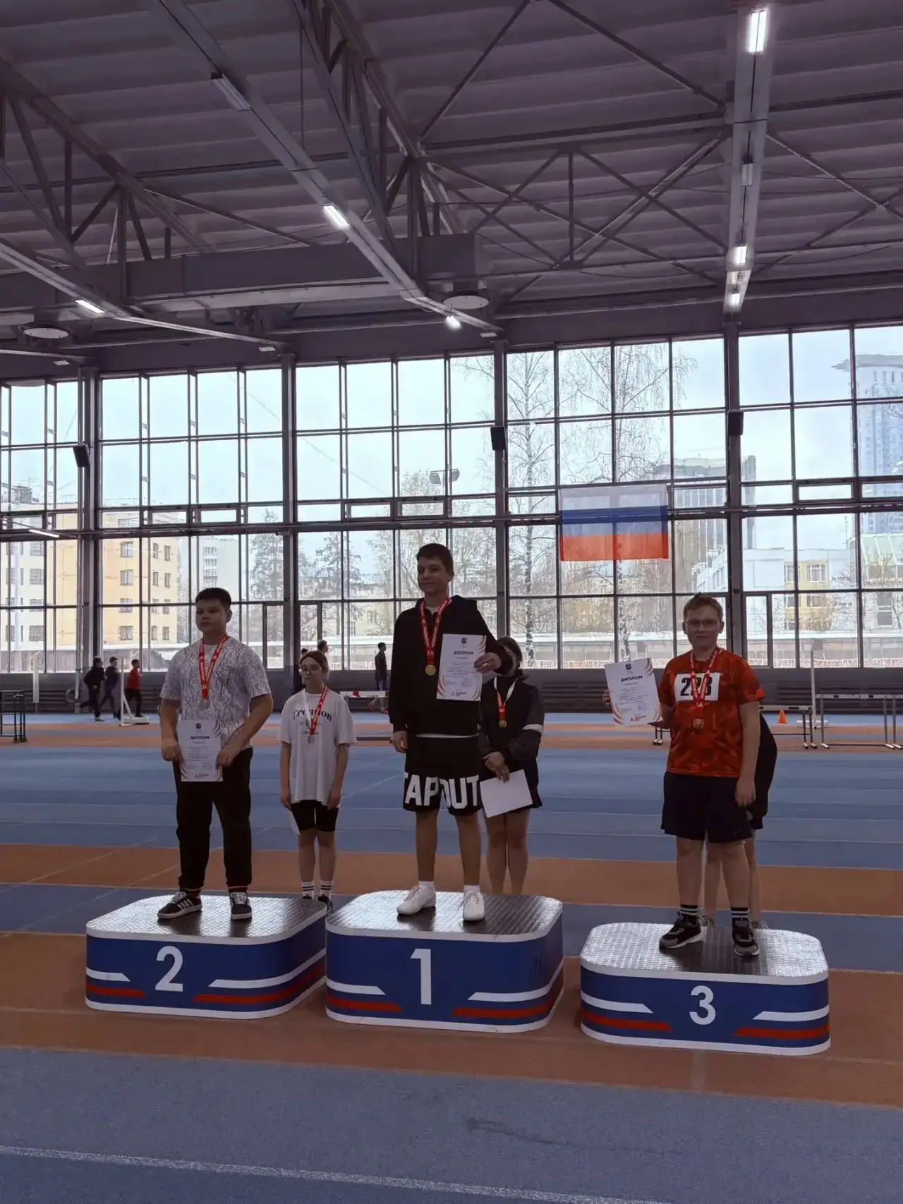 💪Спорт – это способ понять, что ты можешь больше, чем думаешь!  🥉В ОЦ имени братьев Знаменских прошё