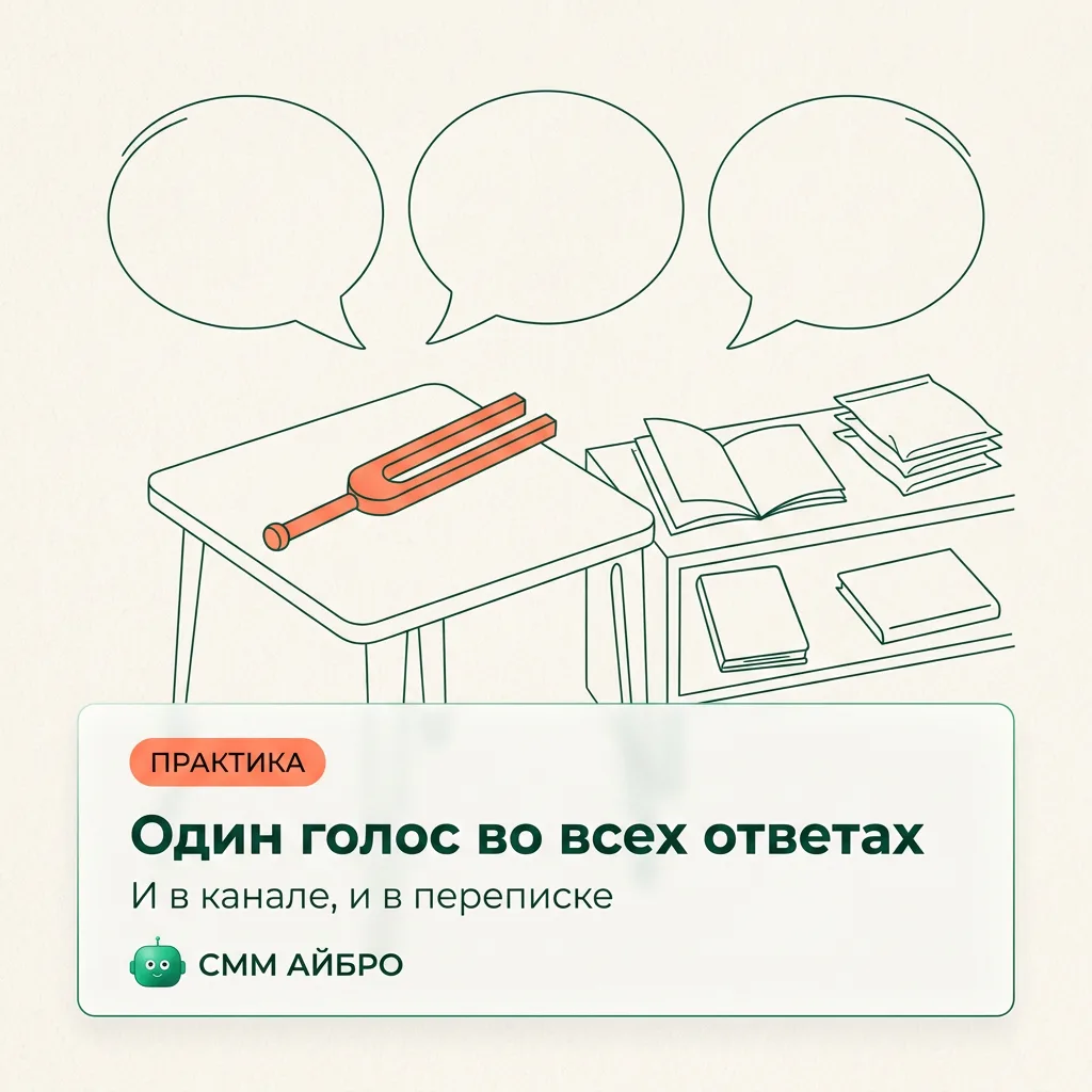 🌿 Один голос во всех ответах