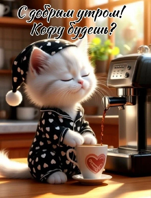 Доброе утро!☕️👋