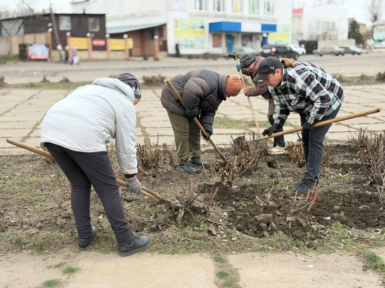 🌹 Весна в полном разгаре, и специалисты Муниципального унитарного предприятия «Комбина...