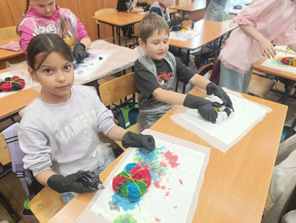 📌 Учащиеся 2 "Б" класса поучаствовали в очень интересном и творческом мастер-классе - ...