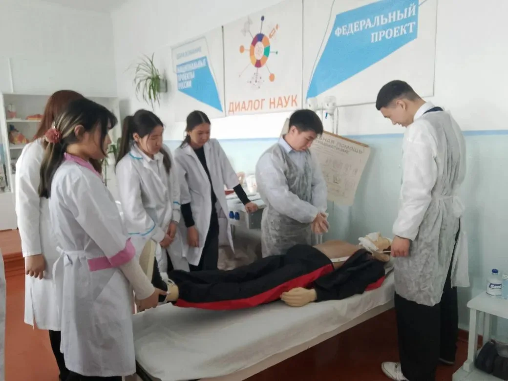 📌Обучающиеся по профилю «Младшая медицинская сестра (брат) по уходу за больными» актив...