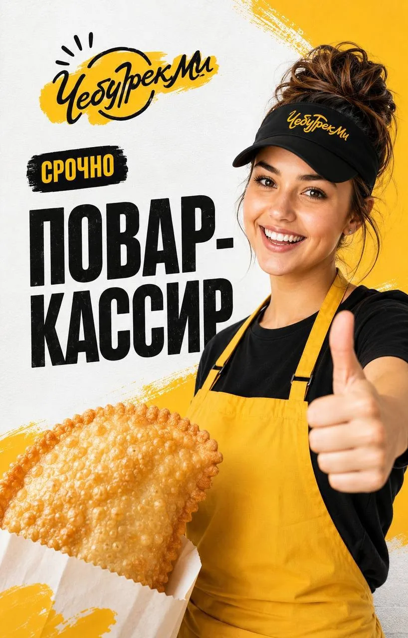Повар-кассир в павильон стритфуда "ЧебурекМи" (ст. Одинцово) СРОЧНО

Что мы предлагаем:

- стабильна