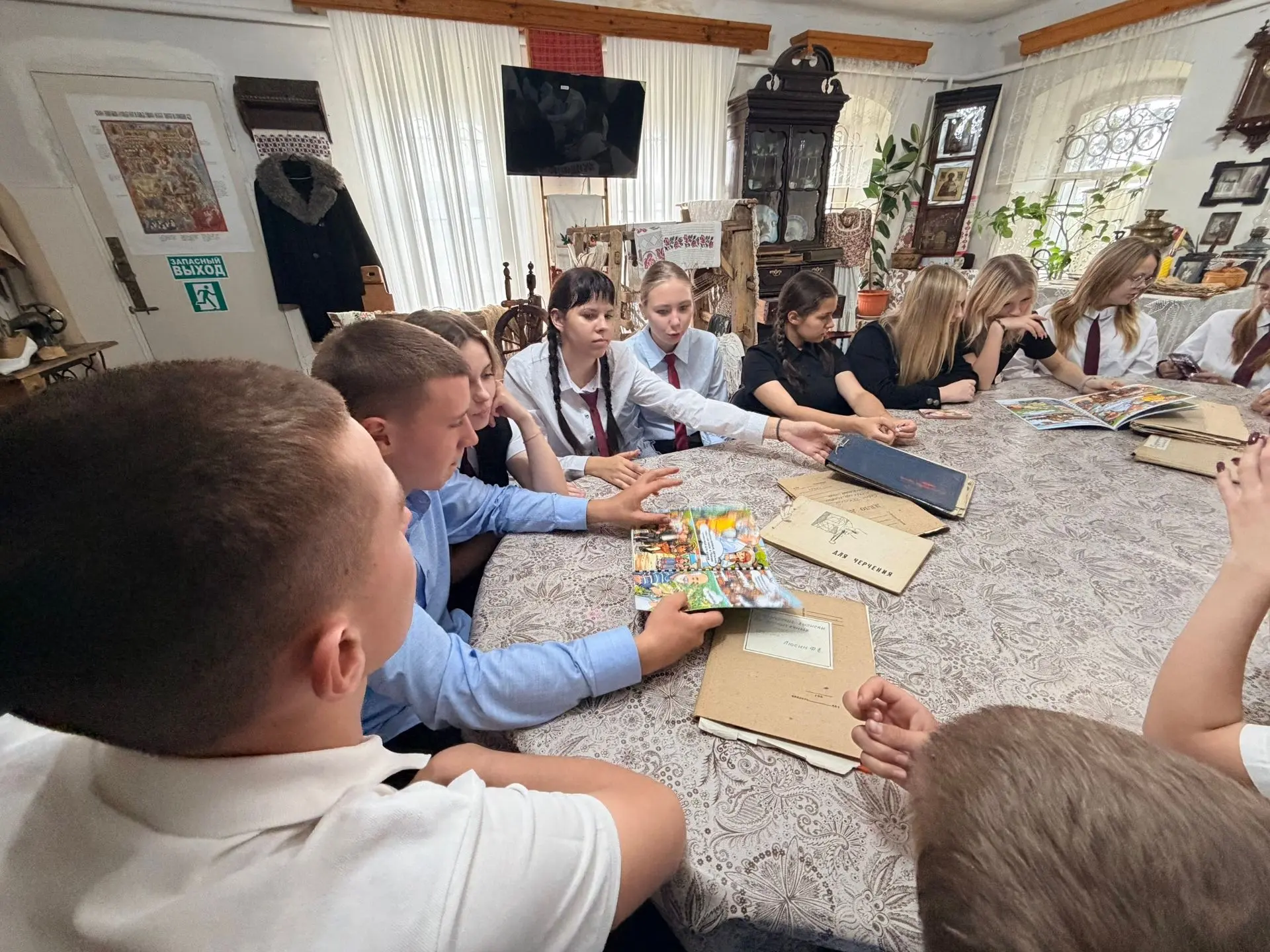 Старт нового сезона «Обучения служением»: в Поимском музее кипит работа!