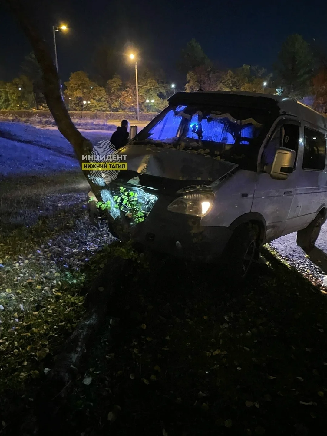 🚓 Пьяный водитель "Газели" попытался скрыться от ДПС и врезался в дерево ​​на улице Ва...