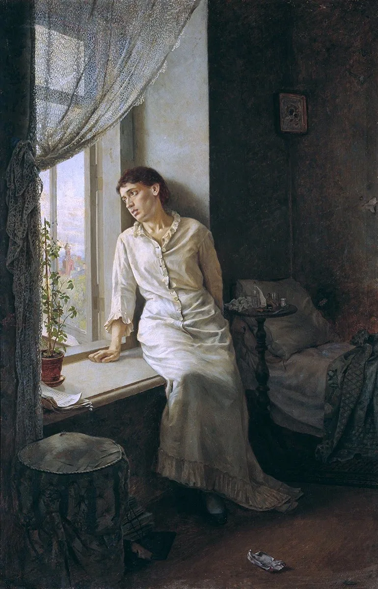 "Последняя весна", 1884