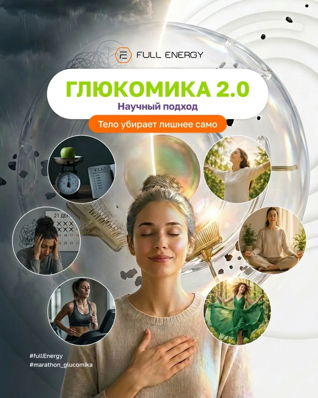 Чем Глюкомика 2.0 отличается от обычных марафонов похудения?

Обычный марафон похудения выглядит так