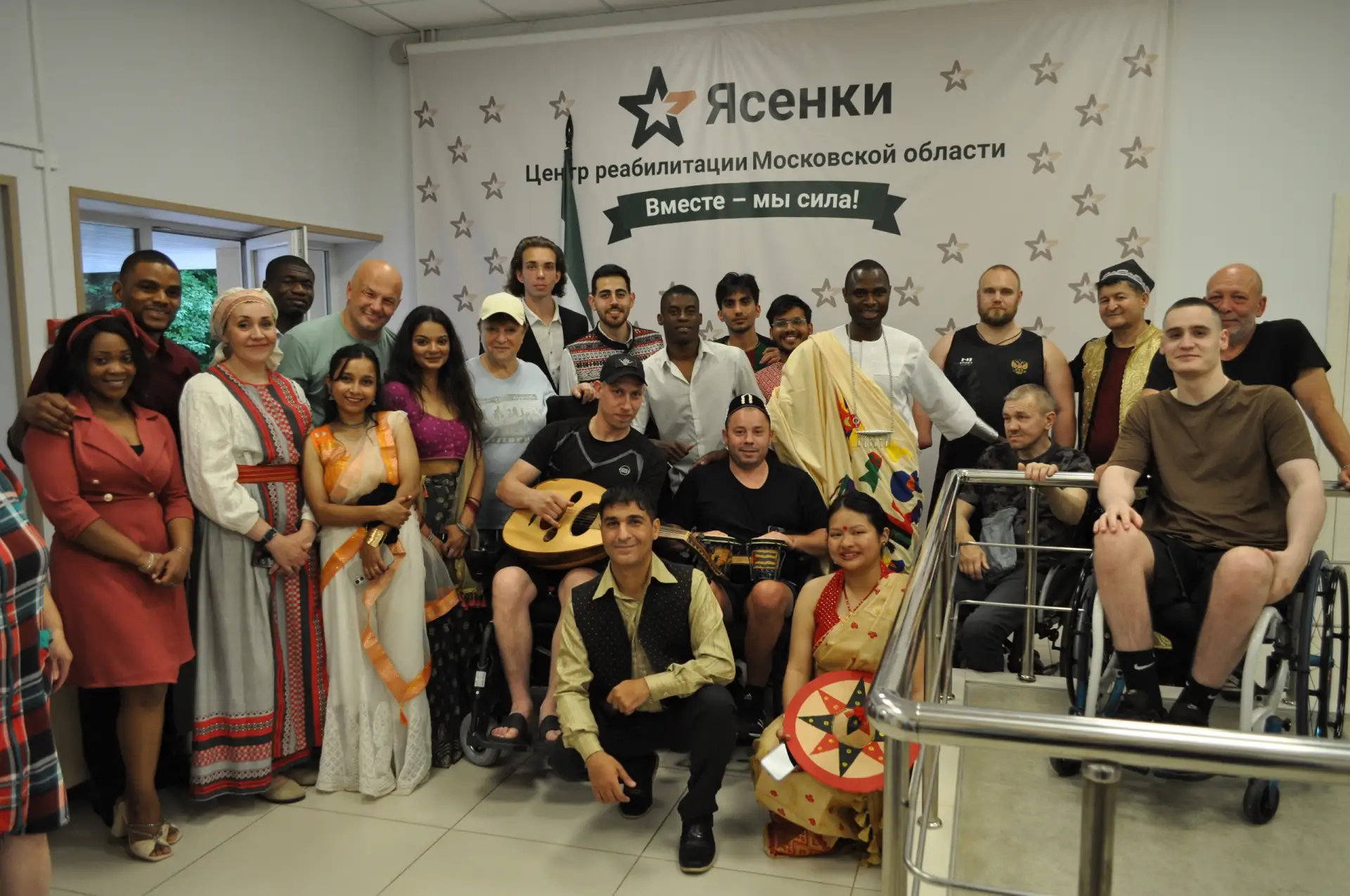 👤 В подмосковном центре «Ясенки», где проходят реабилитацию ветераны боевых действий и...