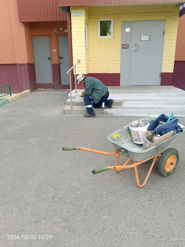Подводим итоги рабочей недели, сотрудниками УК выполняются работы по содержанию и текущему ремонту м