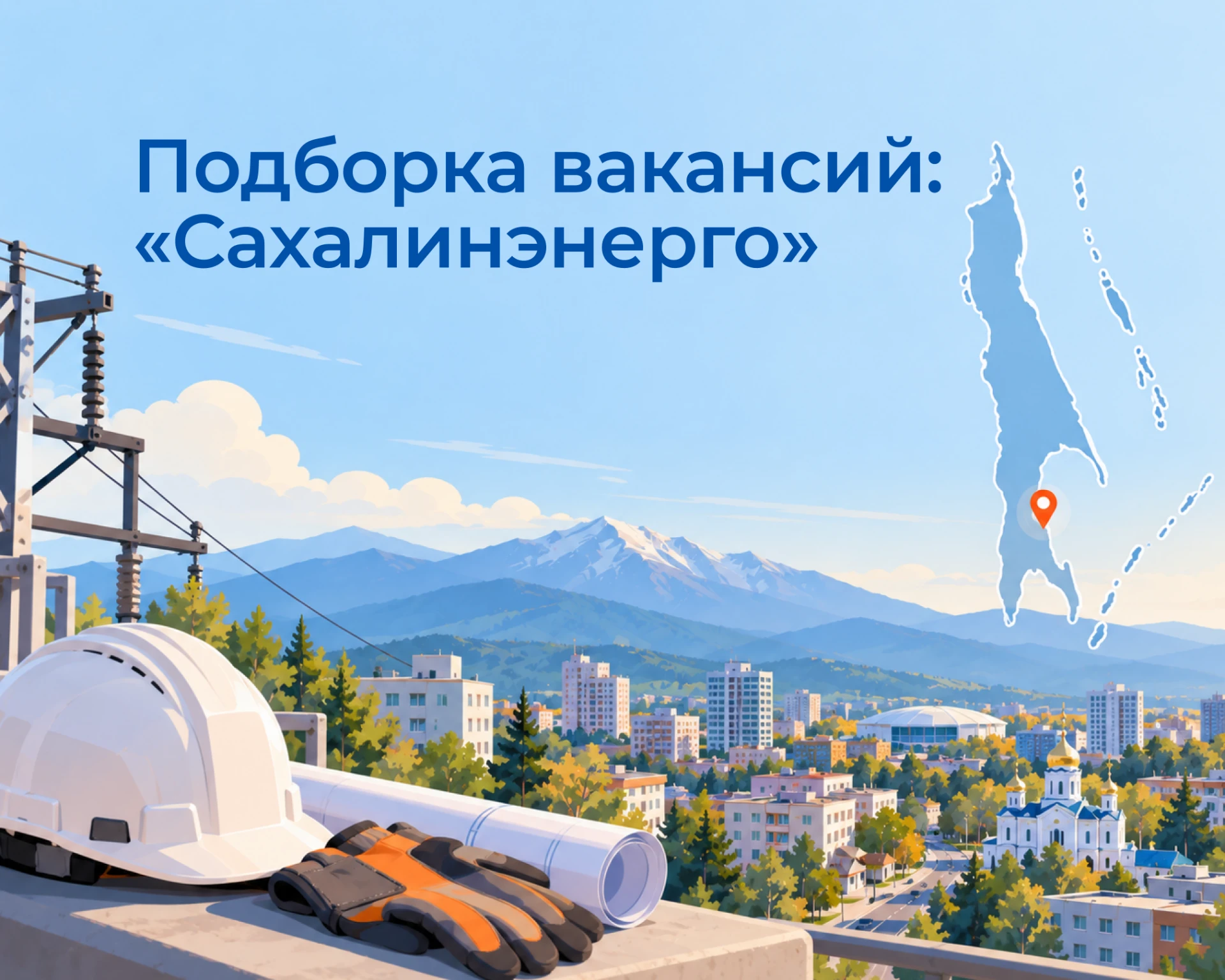 🔋Вакансии «Сахалинэнерго»