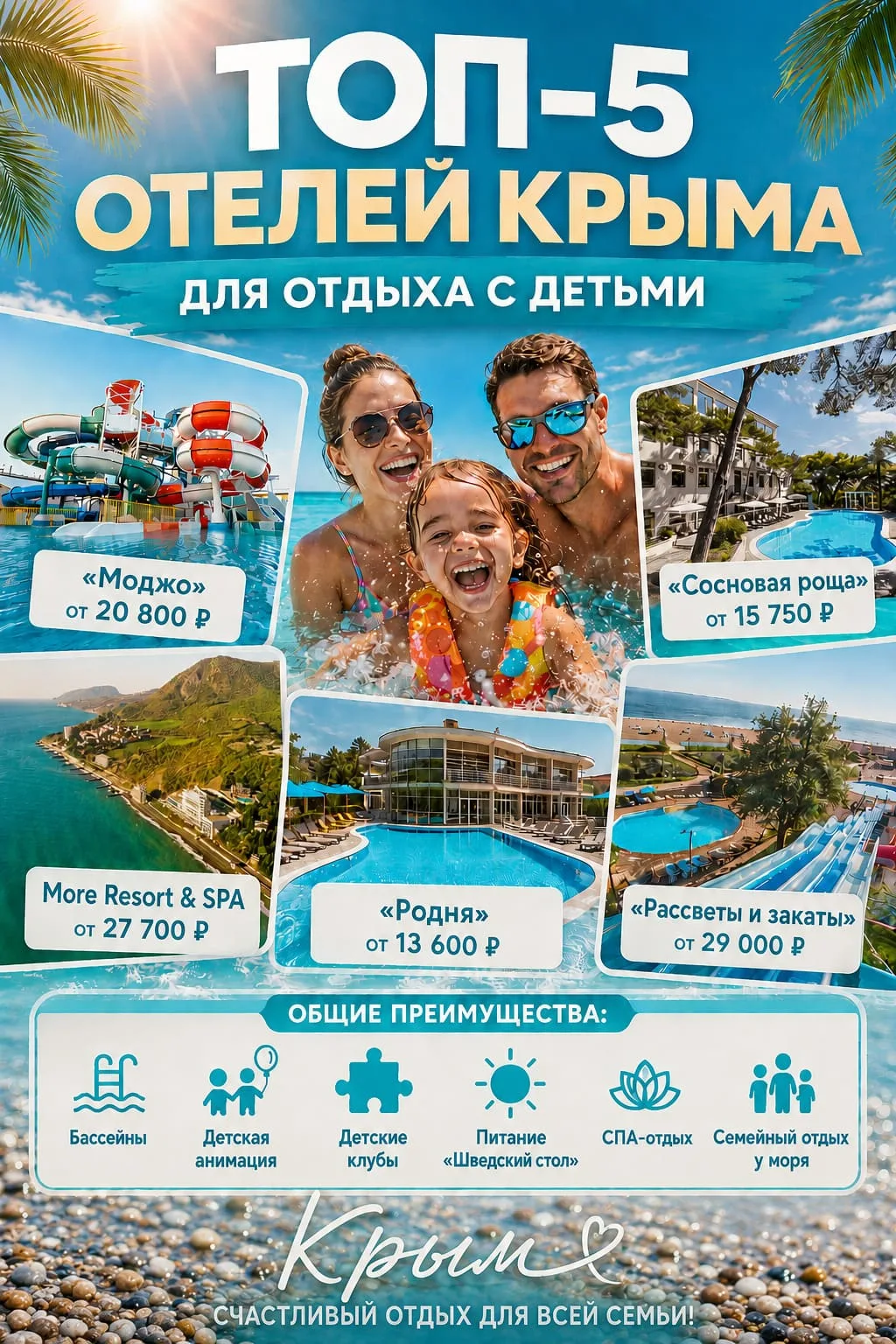 ОТДЫХАЕМ ВСЕЙ СЕМЬЁЙ! 🤗🏖
