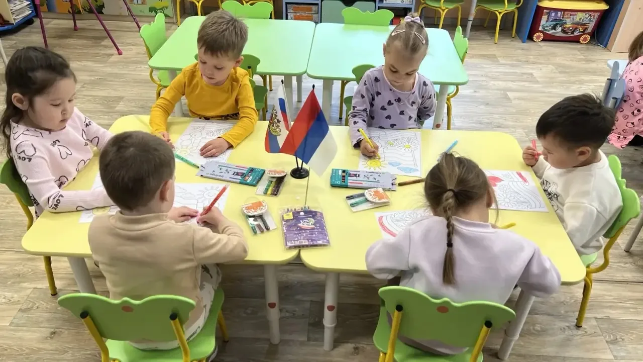 🇷🇺 В младшей группе «Колокольчики» прошла тематическая неделя «Моя Родина — Россия».