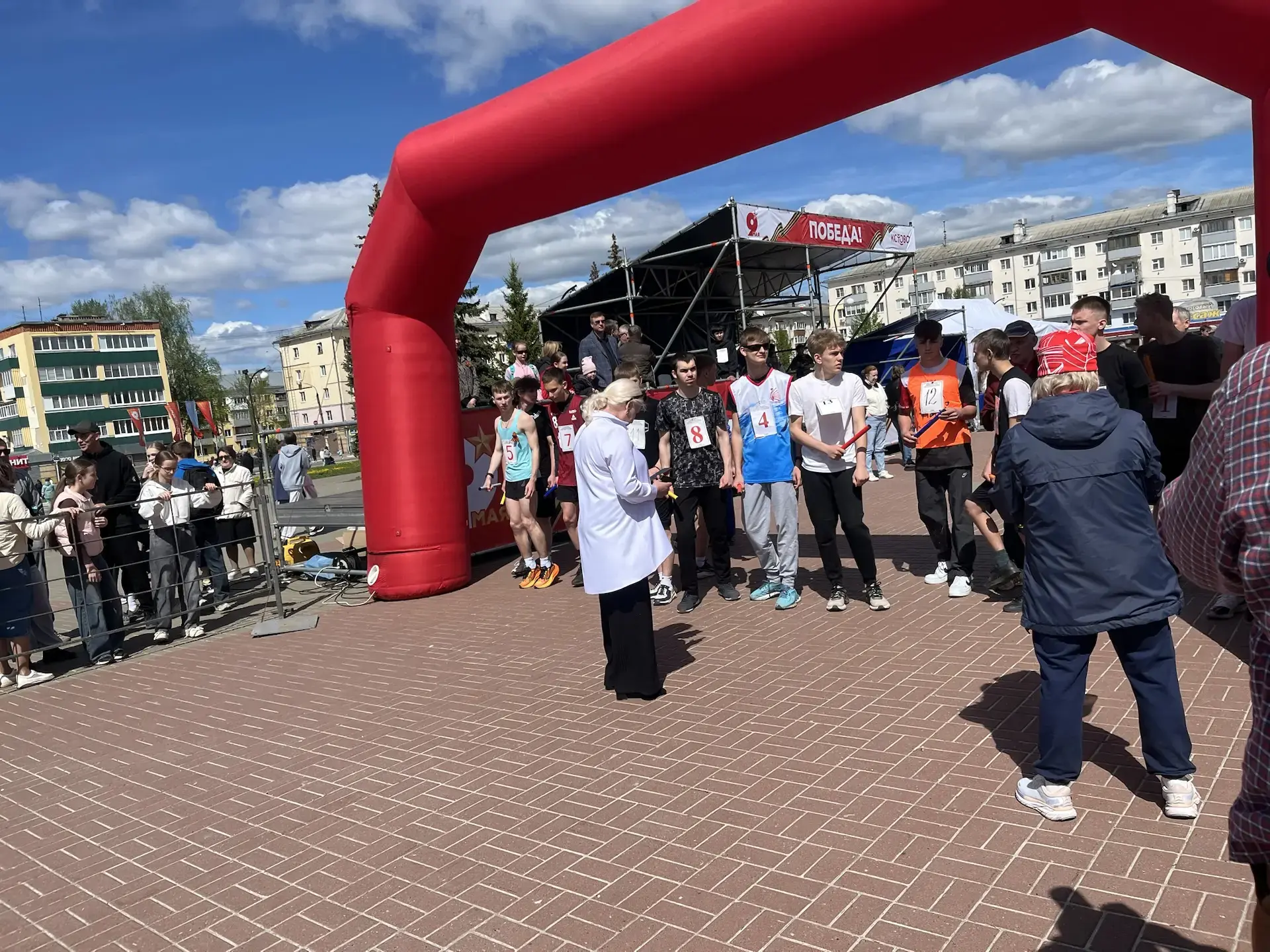 ⭐9 Мая в  городе Кстово прошел традиционный легкоатлетический эстафетный пробег, посвященный Великом