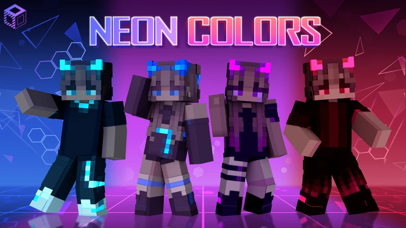 Окажитесь в центре внимания с набором Neon Colors!