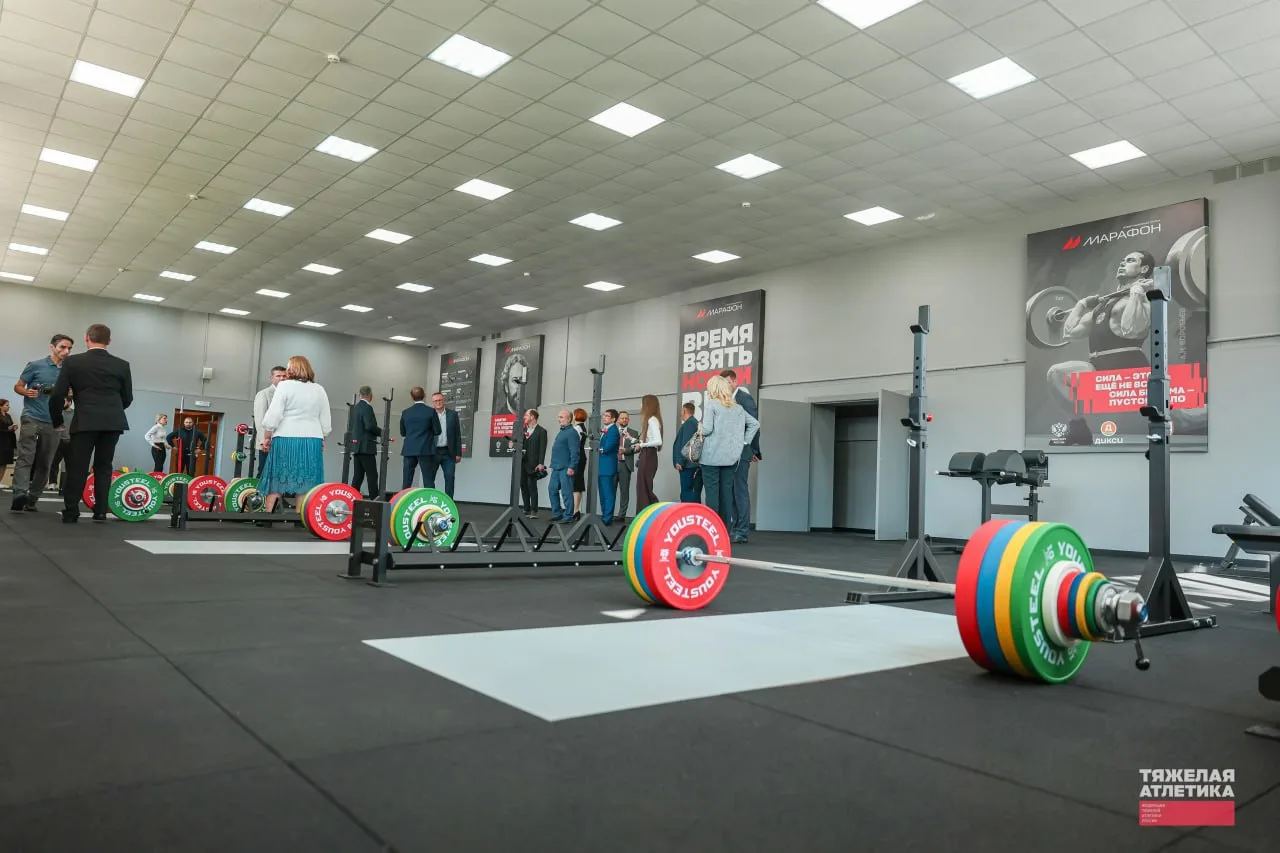 🏋🏽 Открылась обновленная кафедра тяжелой атлетики в МГАФК!