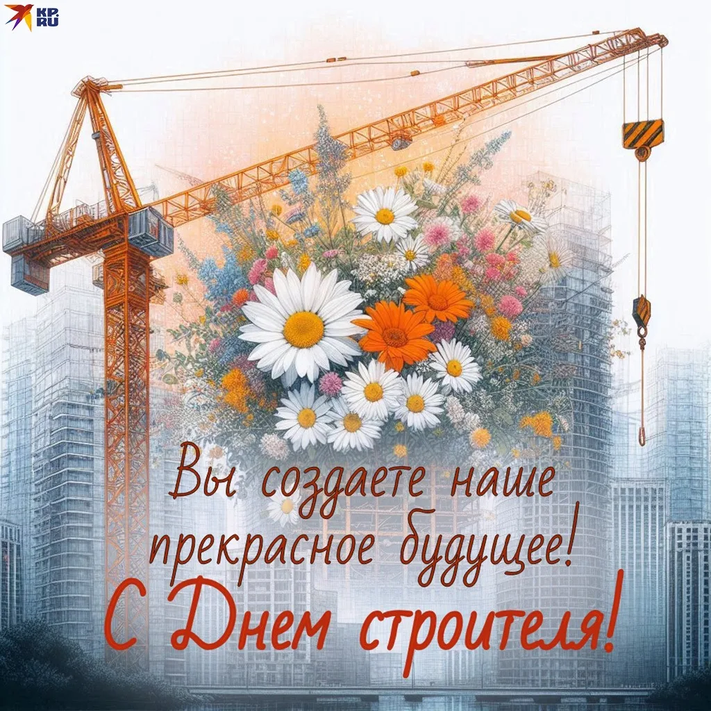 🎉 10 августа — День строителя! 🎉